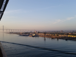 06.47 AM | Peace Bridge | Suez Canal