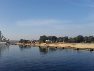 08.04 AM | El Ferdan Railway Bridge | Suez Canal