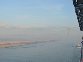 07.00 AM | Peace Bridge | Suez Canal