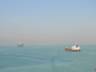 10.48 AM | Bitter Lake | Suez Canal