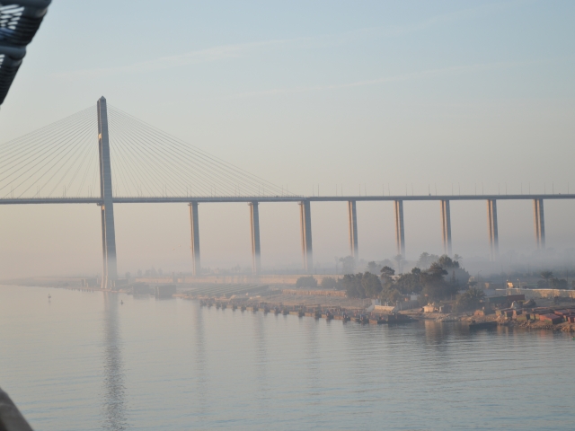 06.49 AM | Peace Bridge | Suez Canal
