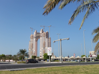Fairmont Residences on Abu Dhabi breakwater
